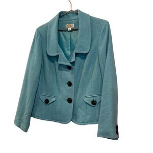 Talbots blue blazer. Size 16